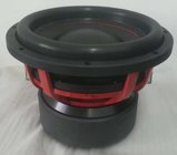 subwoofer with triple magnet dual voice coil, high roll foam surround, non-pressed paper cone