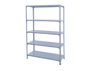 Light Duty Warehouse Storage Slotted Steel Angle Racking System