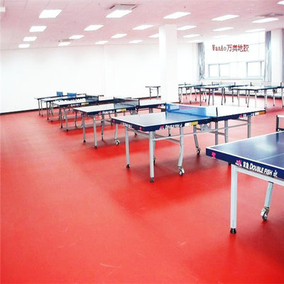 China PVC Professional table tennis flooring supplier