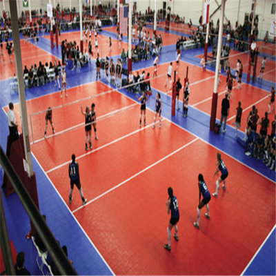 China volleyball court sports PVC flooring basketball floor supplier