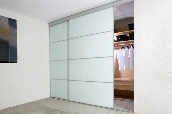 China tempered glass door wardrobe supplier