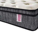 Luxury Bedroom furniture Knitting fabric king queen full single size memory foam pocket spring mattress