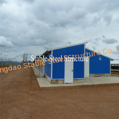 China Fine Price Prefabricated Steel Poultry Farm Chicken with best design supplier