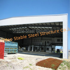 China Pre Engineered Steel Structure Building Warehouse for Aircraft Hangar supplier