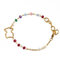 Handmade Stainless Steel Gold Plated Bracelet Bead Charm Bracelets For Girls Party supplier