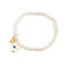 Star Handmade Beaded Bracelets for Lady / White Wedding Jewellery supplier