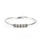 Stainless Steel Gold Plated Silver Plated Bracelet for Wedding Fashion supplier