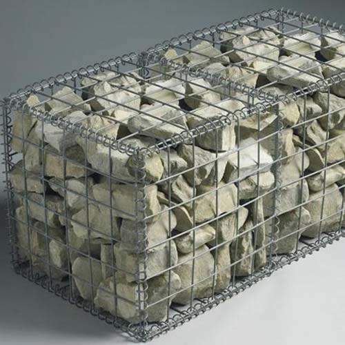 Foldable Welded Mesh Gabions|Galvanized Wire 2''x2'' for Architectural Uses