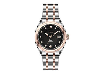China 5 ATM Mechanical Watch with Stainless steel Band, Mens Mechanical Wrist Watches OEM supplier