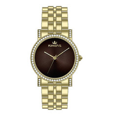 China Custom Logo Gold Ladies Watches , Ladies Wrist Watches 36.0mm supplier
