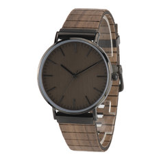 China Boyear Mens Stainless Steel Wooden Wrist Watch ,Ladies Fashion Dress Bamboo Watch OEM,Couple wrist watch supplier