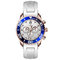 Men's Multifunction Silicone Strap Watches Stainless Steel Case Wrist Watch supplier