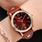 Leather Quartz Watch, Gradient Colorful Fashion Design Wrist Watches ,Quartz Latest customized personalized wrist watch supplier