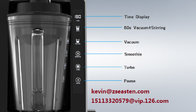 Hot Sales Juicer Machine/ Easten Vacuum Juice Blender VM800/ Portable Smoothie Vacuum Electric Blender