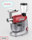 Easten Kitchen Plastic Stand Food Mixer EF888/ 1000W Electric Dough Cake Stand Mixer With Meat Grinder