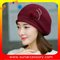 QF17002  Sun Accessory customized fashion knitted beanie hats for ladies  ,Hats in stock MOQ only 3 pcs supplier