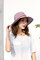 AK17592 fashion Wide brim sunny beach foldable summer straw hats for womens in stock , promotion cheap hats . supplier
