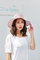 AK17592 fashion Wide brim sunny beach foldable summer straw hats for womens in stock , promotion cheap hats . supplier
