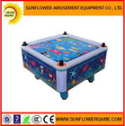 Coin Operated Game Machine 4P Air Hockey Table / Air Hockey Games,Indoor kids redemption game machine Ocean air hockey f
