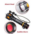 NEW 1000 Lumens CREE XM-L L2 LED Self-Defensive Flashlight Lamp Bike Light with Alarm