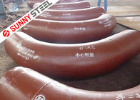 Steel - Nang embedded ceramic wear elbow