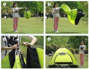 Beach tent outdoor automatic free build speed open thick waterproof rainproof camping tent