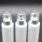 Screen Printing 100ml Plastic PET Lotion Bottle With Sliver Pump