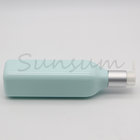 Custom Color 400ml Square Plastic Shampoo and Shower Gel Bottle with Sliver Pump