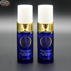 China Supplier 25ml Plastic PET Cosmetic Lotion Bottle with Golden Pump