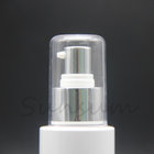 100ml Plastic PET Cosmetic Bottle with Sliver Lotion Pump For Skin Care