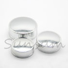 20ml 30ml 50ml PET Plastic Cream Jar with Sliver Lid for Skin Care