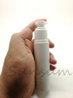 Custom Logo Plastic Cosmetic Mist Spray Pump Bottle with Rose Golden Cap