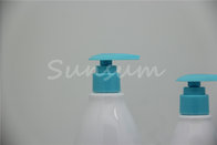 50ml 150ml 360ml Plastic Cosmetic Lotion Bottle with Blue Pump