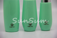 Screen Printing Handling Green Plastic Cosmetic Lotion Pump with Sliver Pump