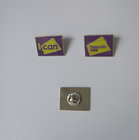 Brass Pin with Resin Enemal MP-004, Hard Enemal Metal Pin
