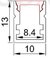 LED Aluminum extrusion profile customized length for led strips Aluminum extrusion profiles for flexible led strips supplier
