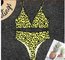 Womail Alluring Biquini Leopard Printed Bikini Push-Up Padded Swimwear Women's supplier