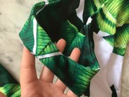 2019 flower Print Bikini Two Piece Swimsuit For Women knitted bandage bra sexy Swimwear -clean finish,reversible  making