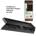 Cooling Fan Charging Stand Station with Dualshock charger and USB Hub for PS4