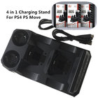 4 in 1 Dual charging Dock station stand Holder for PS4 PS Move