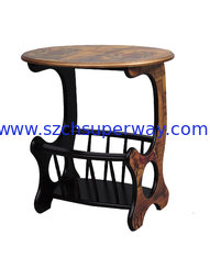 new style Wooden magazine rack  magazine stand stable holder wood 124-167,56.7*39.6*57cm
