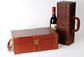 Wholesale OEM lacquer craft oriental antique wood box gift for red wine  CH-W00230*15*9cm
