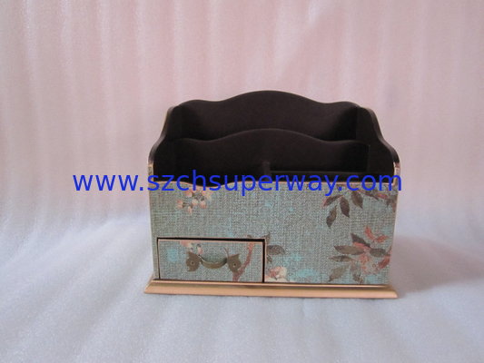 luxury multifunctional factory supplied Wooden storage box pen box CH6812