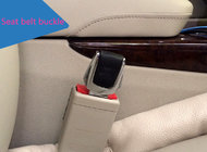 High-Grade Cowhide  Seat Belt Muffler For Benz Auto  Cowhide  Seat Belt Muffler