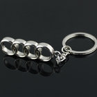Zinc Alloy Material  Personality Keying Key Chain Fit For Audi Car