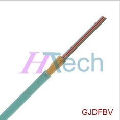 China 2-12 Cores Flat Ribbon Fiber Optic Cable (GJDFBV) supplier