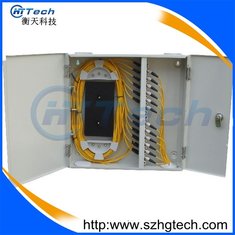 China 24Core Indoor SC Fiber Optic Distribution Box, Wall Mount Fiber Optic Terminal Box supplier