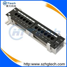 China 12 Ports CAT6 Mini Patch Panel supplier
