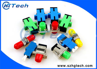 China ST , FC , SC , LC Optical Fiber Adapter , Singlemode / Multimode Fiber Optic Adapter supplier