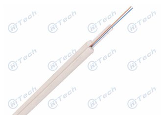China Outdoor Fiber Optic Cable 2 Cores Drop Cable GJXFH G675A1 LSZH supplier